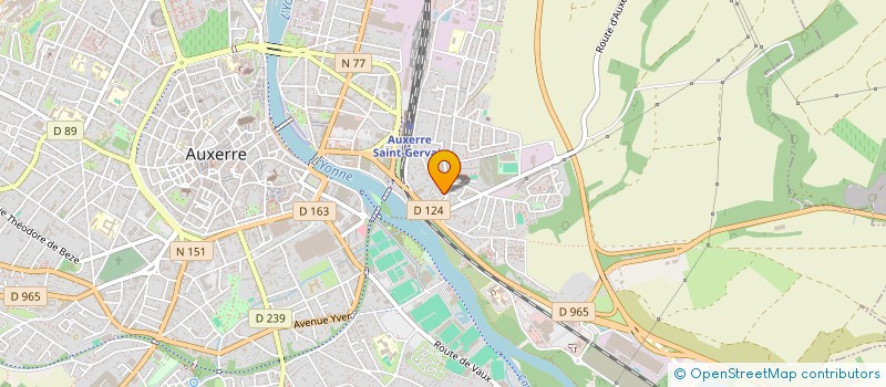 localisation de l'entreprise DESKONTY NETTOYAGE  AUXERRE