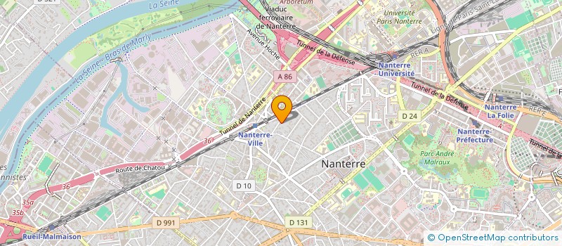 localisation de l'entreprise DESKOUBBI  NANTERRE