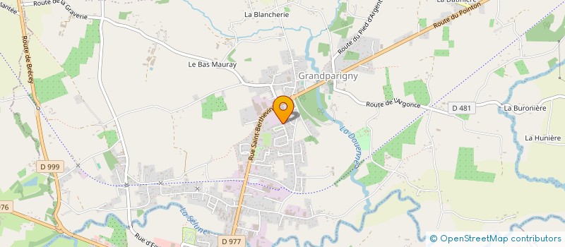 localisation de l'entreprise DESLANDES IMMO  GRANDPARIGNY