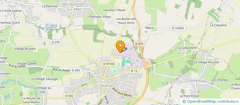 localisation de l'entreprise DESLANDES IMMOBILIER  BREHAL