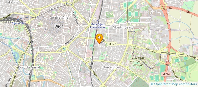 localisation de l'entreprise DESLOGES-DESAIX à DIJON