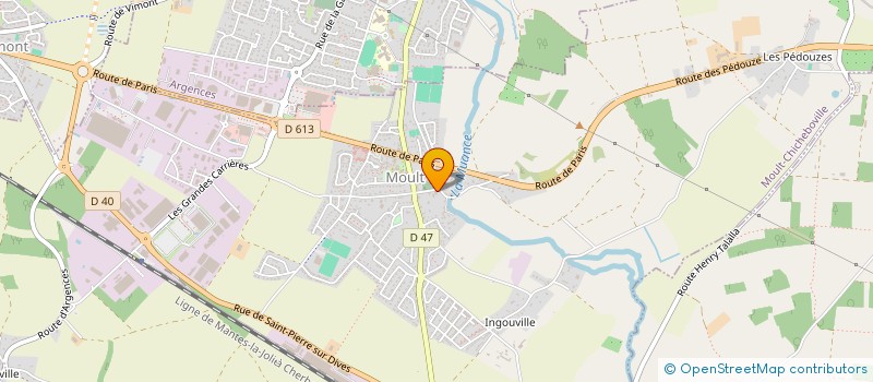 localisation de l'entreprise DESLOGES-LECONTE  MOULT-CHICHEBOVILLE