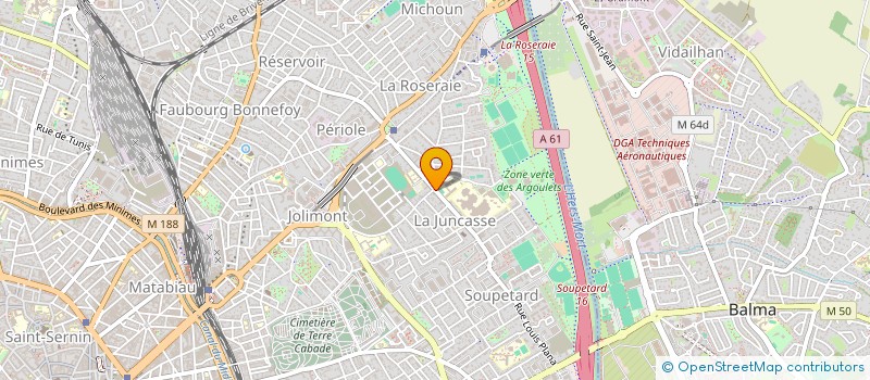 localisation de l'entreprise DESLUMERE à TOULOUSE