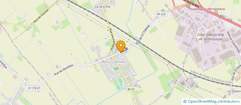 localisation de l'entreprise DESMAG SA à BOIS-GRENIER