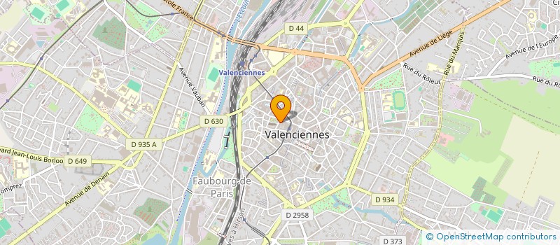 localisation de l'entreprise DESMAINS  VALENCIENNES