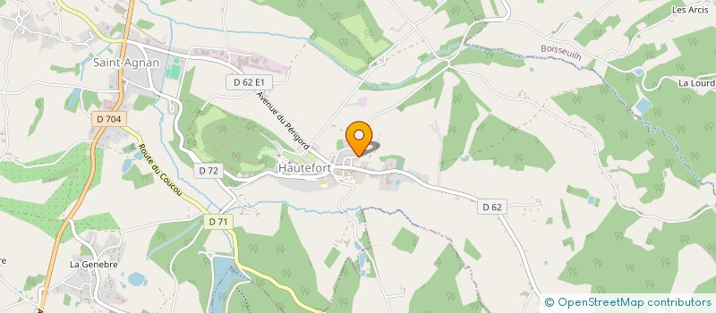 localisation de l'entreprise DESMAISON ET FILS  HAUTEFORT