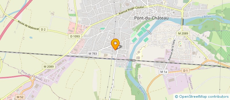 localisation de l'entreprise DESMAIZIERES PAYSAGES à PONT-DU-CHATEAU