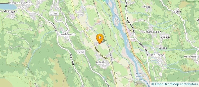 localisation de l'entreprise DESMAN  ADAST