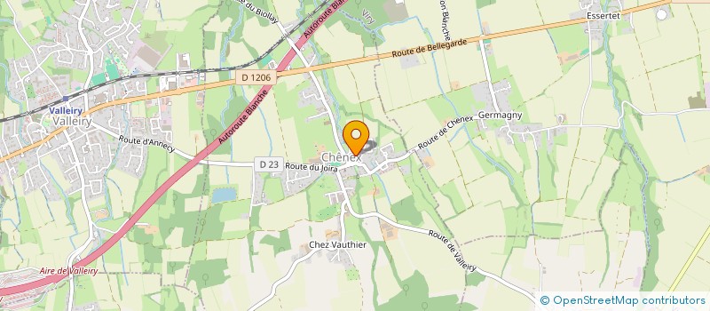 localisation de l'entreprise DESMARAIS-FLORENT  CHENEX