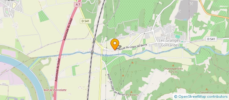localisation de l'entreprise DESMARAIS TP à DONZERE