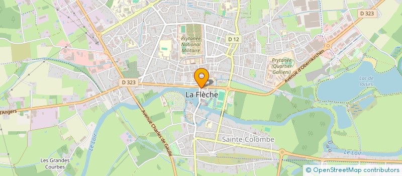 localisation de l'entreprise DESMARES EXPERTISES  LA FLECHE