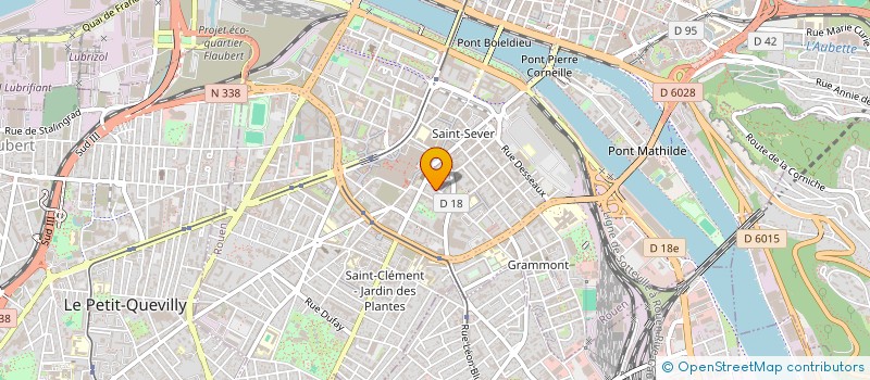 localisation de l'entreprise DESMARES TROCHU CROSNE AGUELON JEANNE  ROUEN