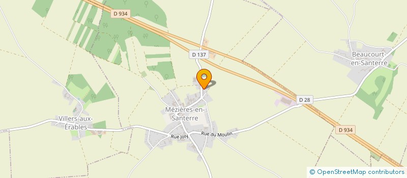 localisation de l'entreprise DESMAREST-PIN  MEZIERES-EN-SANTERRE