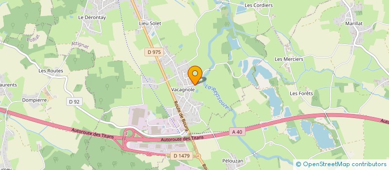 localisation de l'entreprise DESMARIS  ATTIGNAT