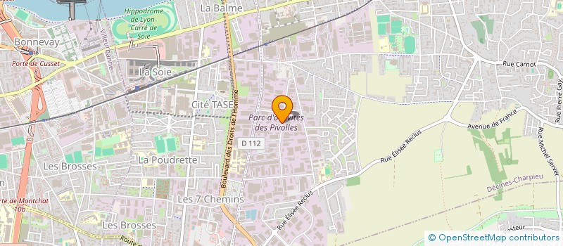 localisation de l'entreprise DESMARTIS RHONE ALPES à DECINES-CHARPIEU