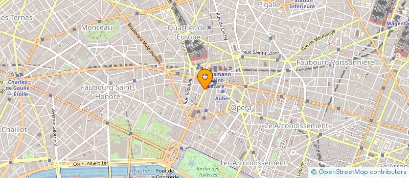 localisation de l'entreprise DESMAS à PARIS