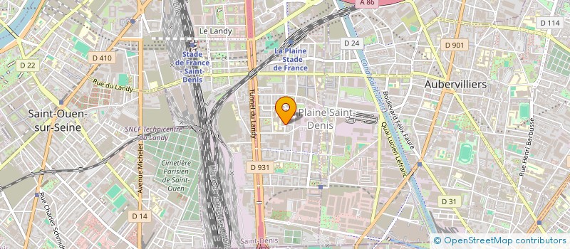 localisation de l'entreprise DESMATHS FORMATION à SAINT-DENIS