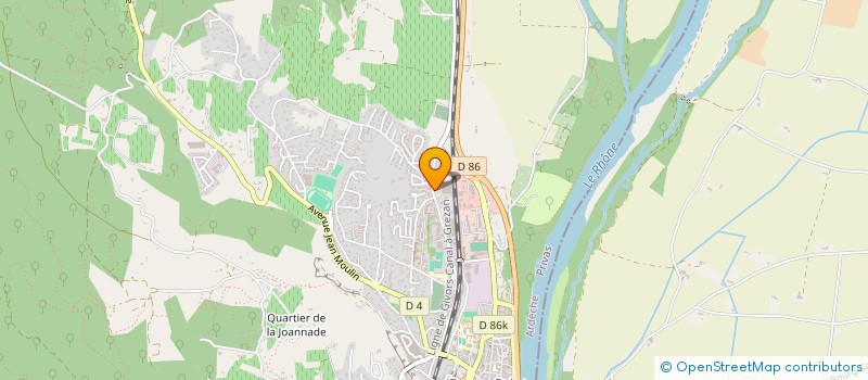 localisation de l'entreprise DESMAUB 07  BOURG-SAINT-ANDEOL