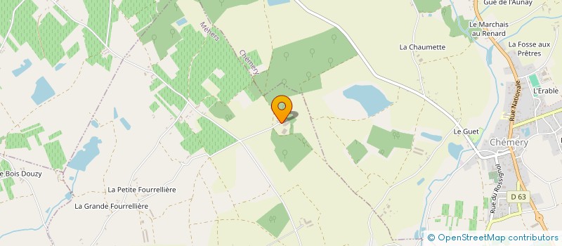 localisation de l'entreprise DESMESOL  MEHERS