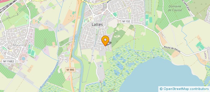 localisation de l'entreprise DESMET 34 à LATTES