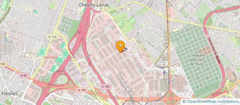 localisation de l'entreprise DESMETTRE BIO  CHEVILLY-LARUE