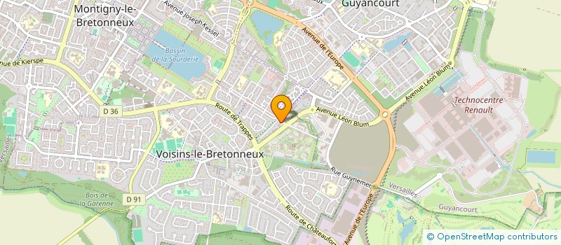 localisation de l'entreprise DESMI à VELIZY-VILLACOUBLAY