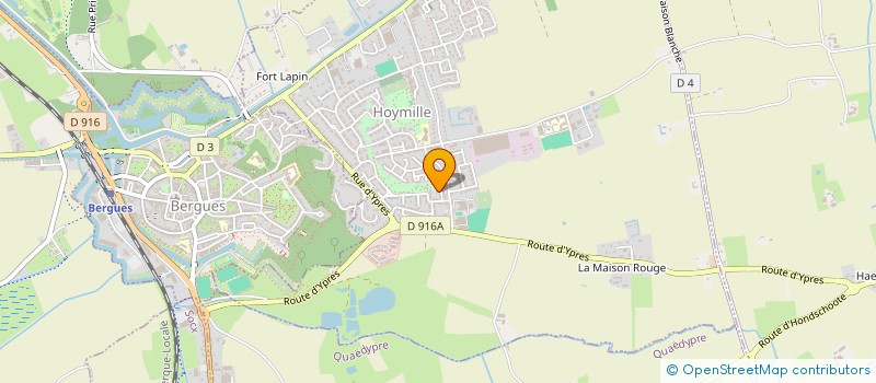 localisation de l'entreprise DESMIDT INVEST IS  HOYMILLE