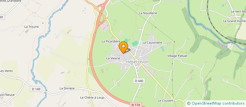 localisation de l'entreprise DESMIE  THEREVAL