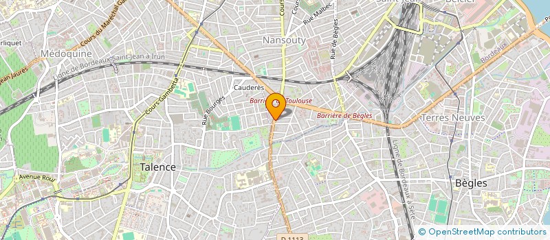 localisation de l'entreprise DESMOND INDIVISION à BORDEAUX
