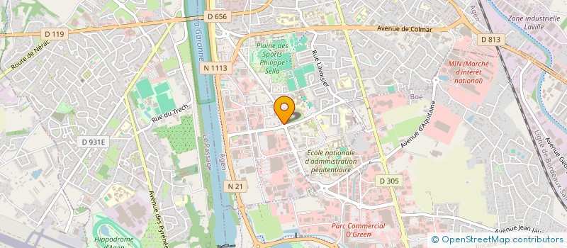localisation de l'entreprise DESMONIAC MOTOS à AGEN