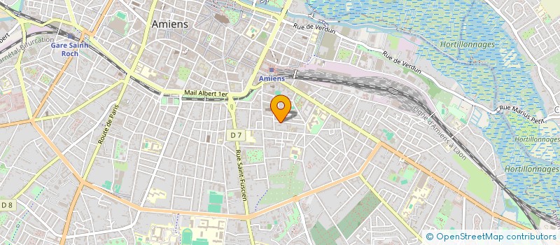 localisation de l'entreprise DESMONS FAYET à AMIENS