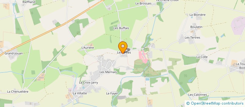 localisation de l'entreprise DESMORTIER COUVERTURE à NOZAY