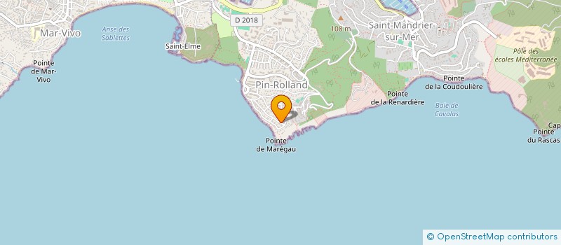 localisation de l'entreprise DESMOS  SAINT MANDRIER SUR MER