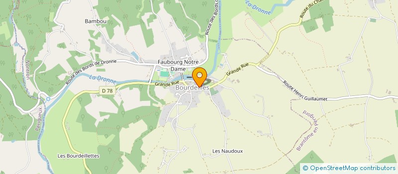 localisation de l'entreprise DESMOULIN & CO  BRANTOME EN PERIGORD