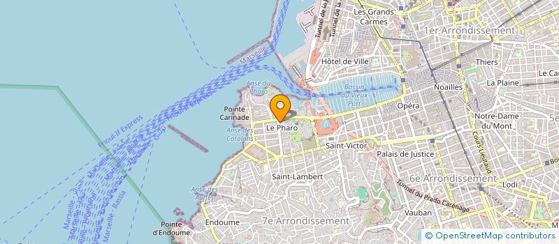 localisation de l'entreprise DESMOULINS à MARSEILLE