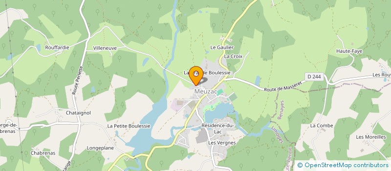 localisation de l'entreprise DESMOULINS à MEUZAC