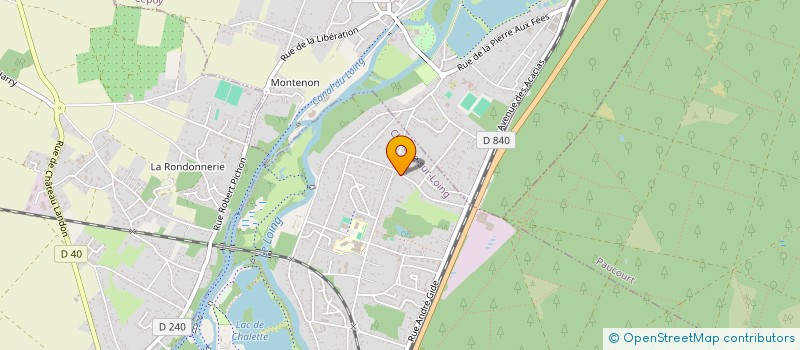 localisation de l'entreprise DESMOULINS  CHALETTE-SUR-LOING