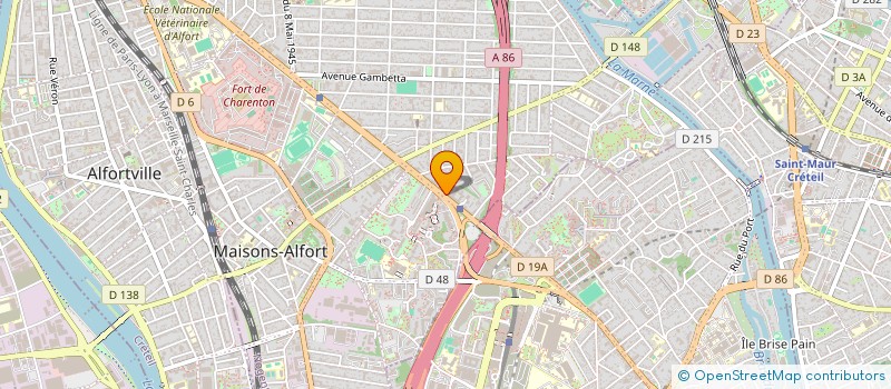localisation de l'entreprise DESMOULINS HOLDING à MAISONS-ALFORT