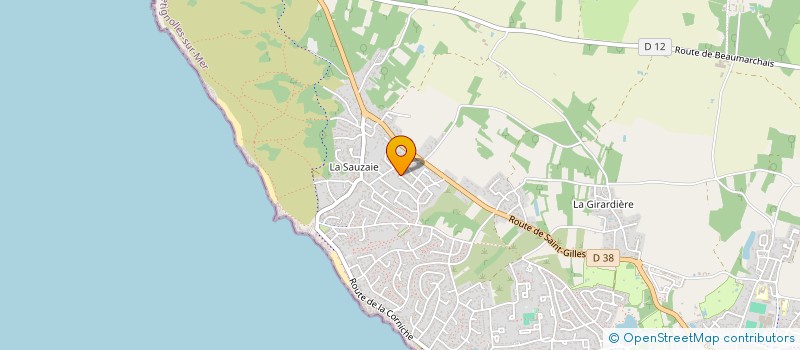 localisation de l'entreprise DESMURS à BRETIGNOLLES-SUR-MER