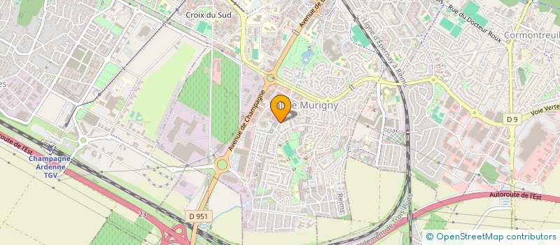 localisation de l'entreprise DESNEUF  RECY