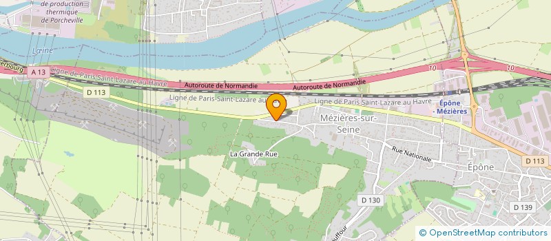 localisation de l'entreprise DESNEUX ET FILS  MEZIERES-SUR-SEINE