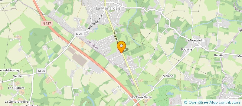 localisation de l'entreprise DESNOCK  TREILLIERES