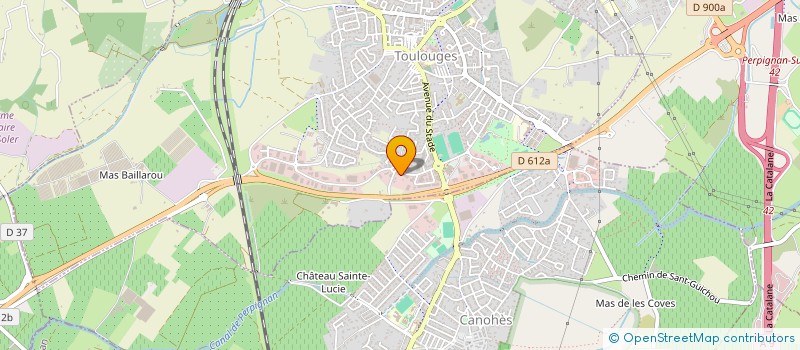 localisation de l'entreprise DESNOYES  TOULOUGES