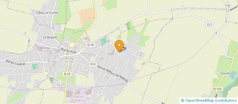 localisation de l'entreprise DESOMBRE PRO SAS à LUNERAY