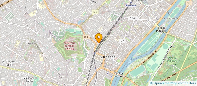 localisation de l'entreprise DESOMBRE SARL à SURESNES