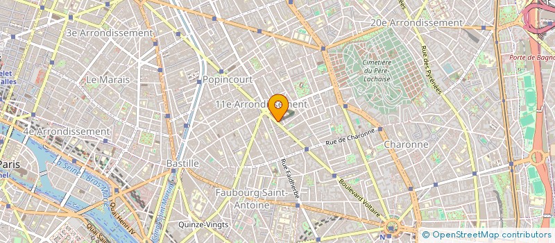 localisation de l'entreprise DESORGANISATION INTERNATIONALE DES DODOPHAGES (CLUBBINO)  PARIS