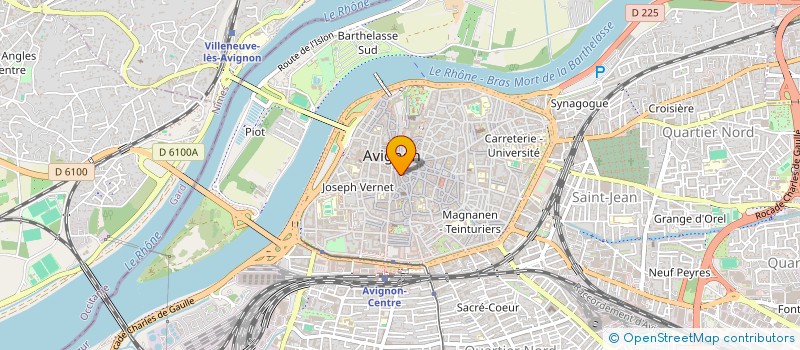 localisation de l'entreprise DESORGUES & ASSOCIES  CHATEAURENARD