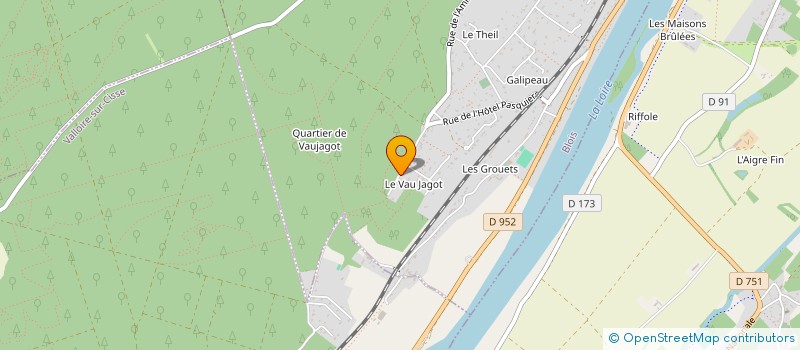 localisation de l'entreprise DESOTHO à BLOIS