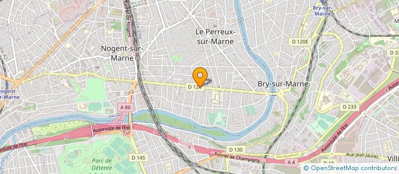 localisation de l'entreprise DESOUCHE à LE PERREUX-SUR-MARNE
