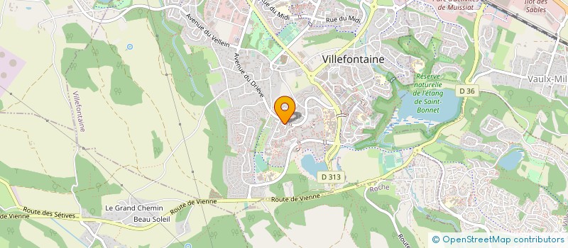 localisation de l'entreprise DESP IT  VILLEFONTAINE